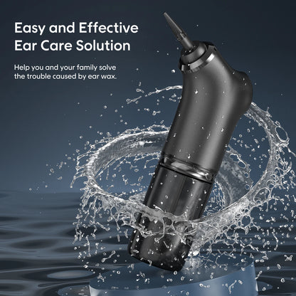 Water Powered Ear Cleaner Electric Ear Wax Removal Tool 4 Pressure Modes Ear Cleaning Tool for Adults Kids Electric Ear Cleaner