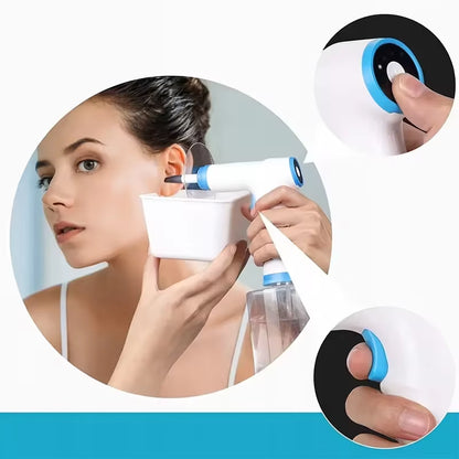 Electric Ear Cleaner with 4 Pressure Mode Electric Ear Cleaning Kit with 500Ml Capacity Water Tankwater Powerd Earwax Removal