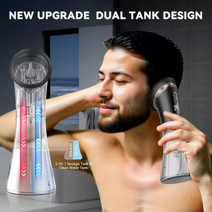 Rechargeable Ear Cleaner for Removing Earwax Integrated Dry and Dirty Storage Replaceable Nozzlevisual Sewage Recovery Window